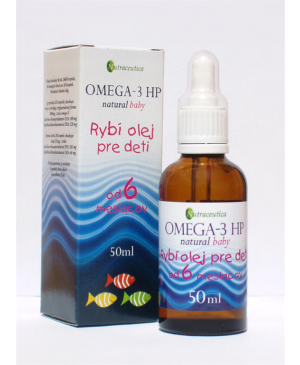 Rybí olej pre deti Omega-3 HP natural baby