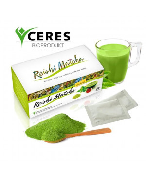 Reishi Matcha čaj BIO (30 sáčkov x 1,5 g)