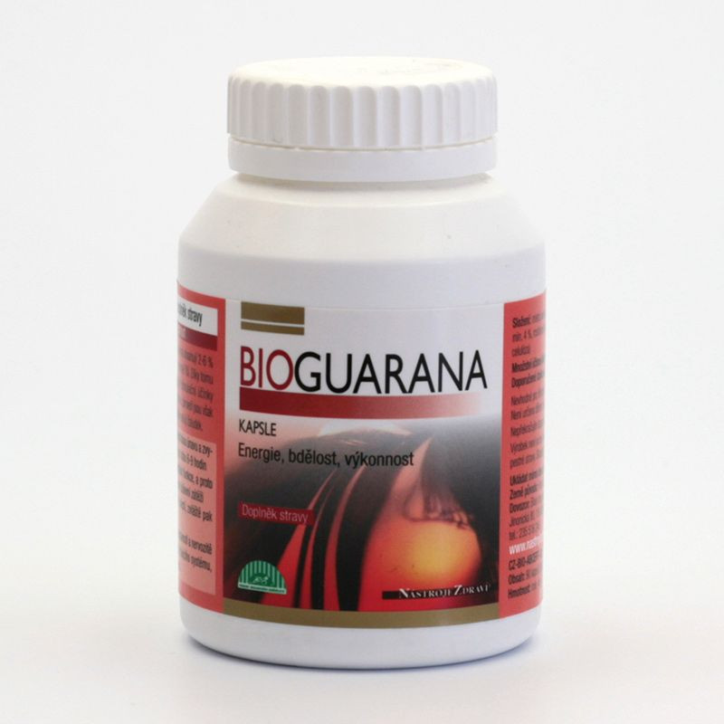 guarana bio 90 kapsúl - energia, bdelosť, výkonnosť