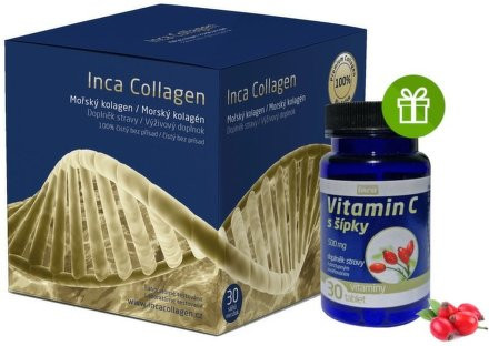 Inca 100% morský kolagén + Vitamín C so šípkami 