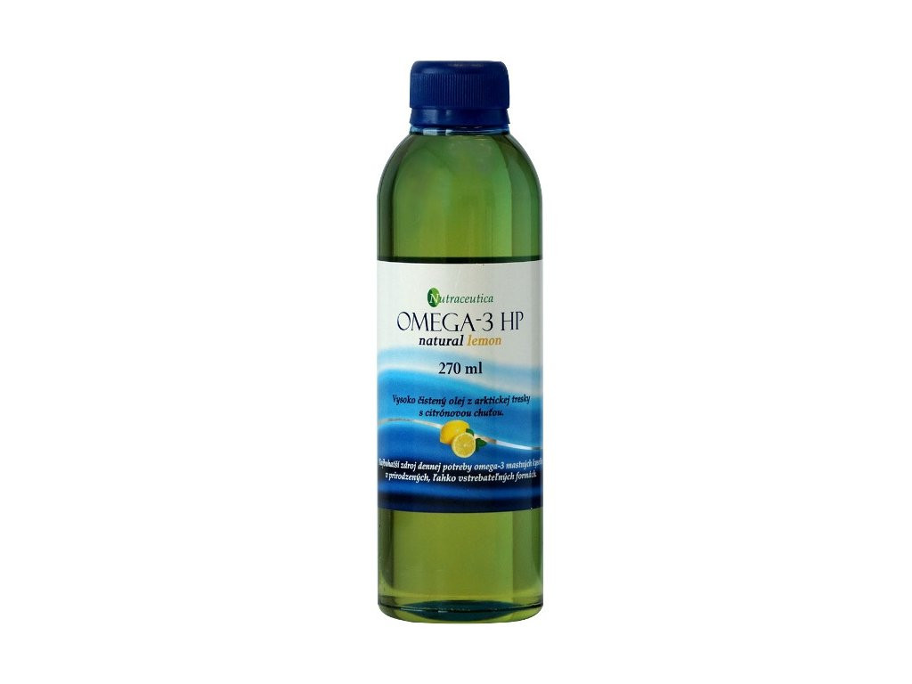 Rybí olej Omega-3 HP natural citrón