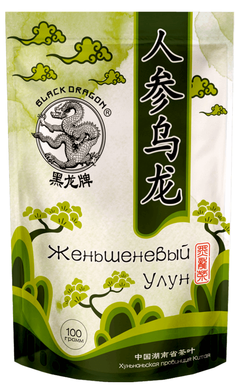 DRAGON zelený čaj so ženšenom OOLONG