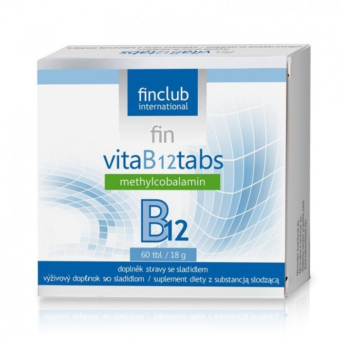 fin VitaB12tabs (vitamín B12) Finclub