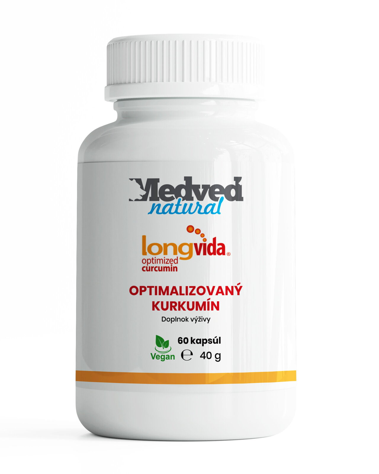 LongVida® optimalizovaný kurkumín medveď natural