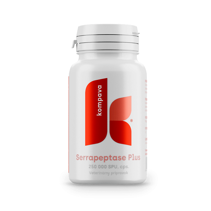 serrapeptase plus serapeptáza 250 000 SPU - bioaktívny enzým