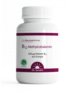 Vitamín B12 Methylcobalamin Dr. Jacobs Medical
