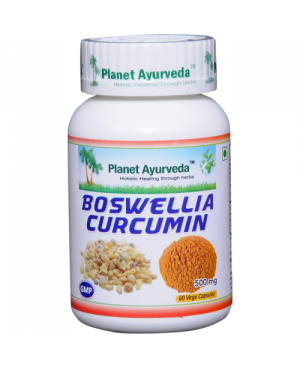 Planet Ayurveda Boswellia-Curcumin extrakt 10:1 500 mg 60 kapsúl	