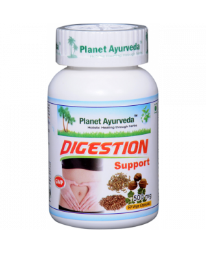 Planet Ayurveda Digestion Support (Podpora trávenia) extrakt 500 mg 60 kapsúl	