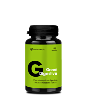 NaturMedic Green Digestive 100 kapsúl	