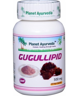 Planet Ayurveda Gugullipid extrakt 6:1 500 mg 60 kapsúl	