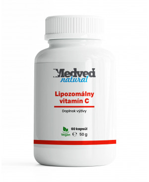 Medveď natural Lipozomálny vitamín C 60 kapsúl	