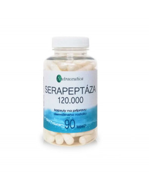 Nutraceutica Serapeptáza 120 000 SPU 90 kapsúl	