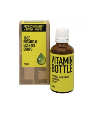 Vitamin Bottle Pestrec mariánsky a Púpava lekárska 50 ml	