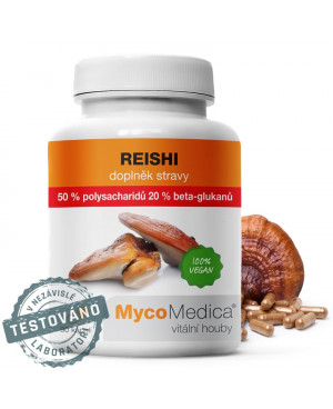 MycoMedica Reishi 50% 90 kapsúl	