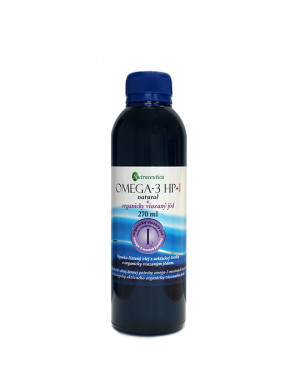 Nutraceutica Rybí olej OMEGA-3 HP s organicky viazaným jódom natural 270 ml	