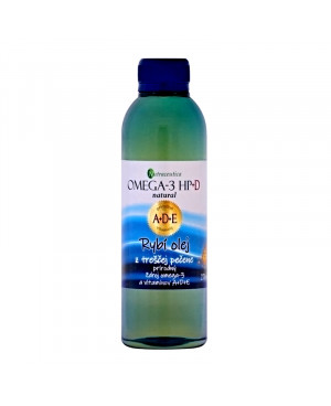 Nutraceutica Olej z treščej pečene OMEGA-3 HP+D natural 270 ml	