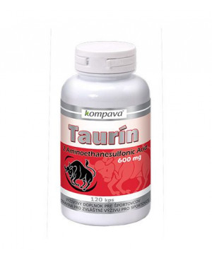Kompava Taurín 600 mg 120 kapsúl	