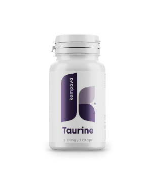 Kompava Taurín 600 mg 120 kapsúl	