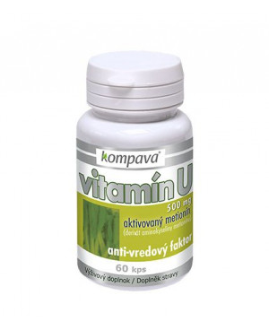 Kompava Vitamín U (anti-vredový faktor) 60 kapsúl	