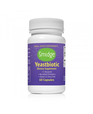 Smidge Yeastbiotic Probiotikum (odolné voči antibiotikám) 60 kapsúl	